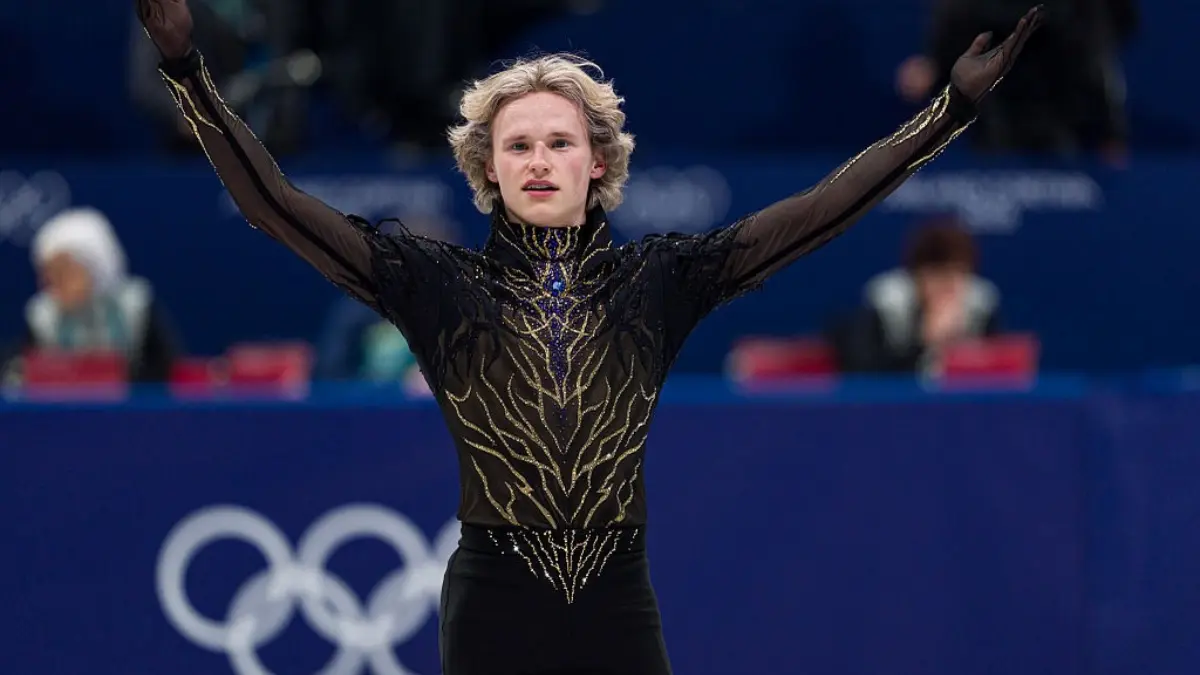 Ilia Malinin, Weltmeister im Eiskunstlauf der Herren