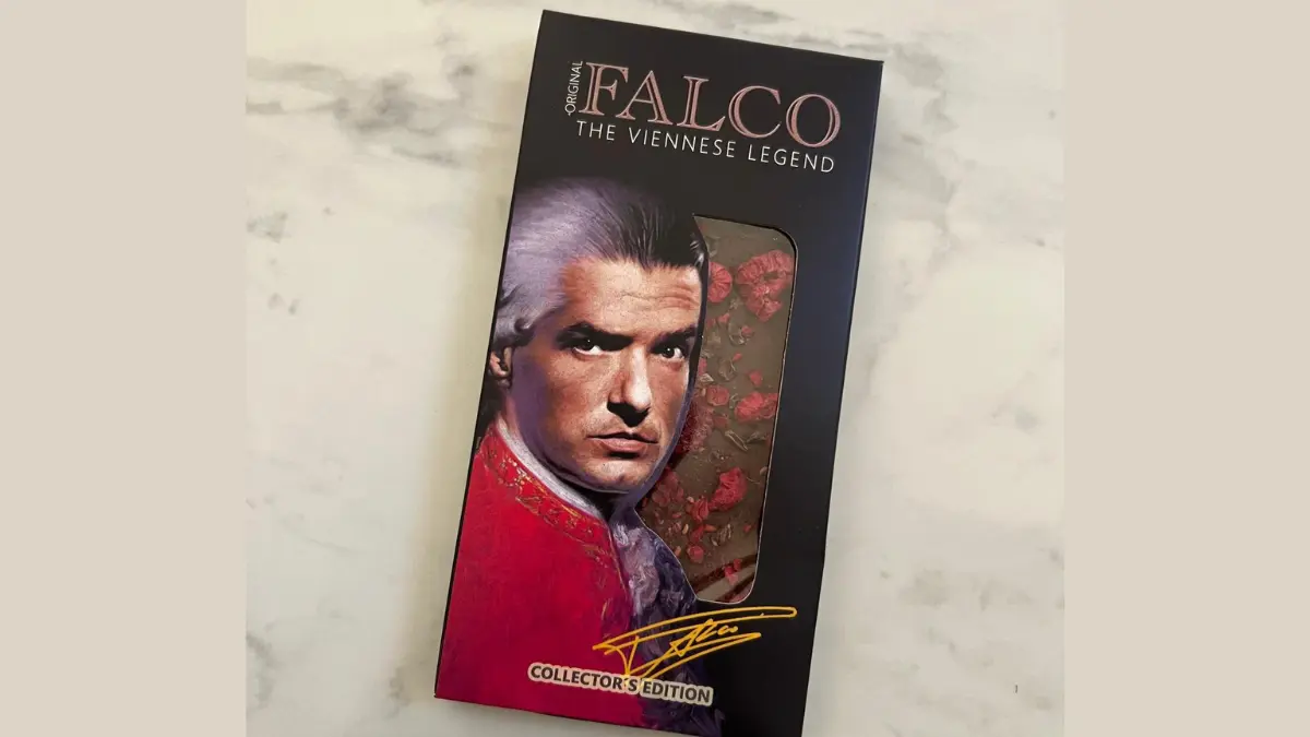 Falco Schockolade zu 69. Geburtstag