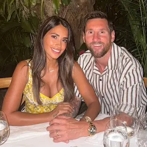 Lionel Messi und Antonella Roccuzzo