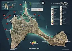 Formentera Karte