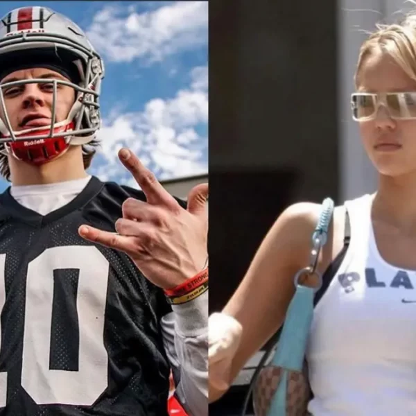 Joe Burrow and Jessica Alba - Hollywood trifft NFL