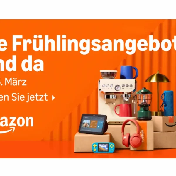 Shopping-Alarm bei Amazon. Frühlings-Deals 2026