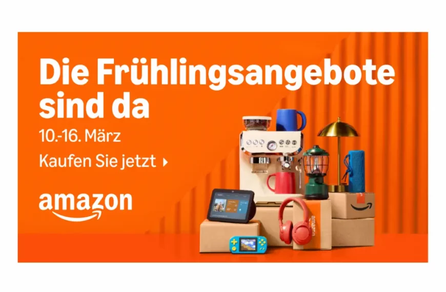 Shopping-Alarm bei Amazon. Frühlings-Deals 2026