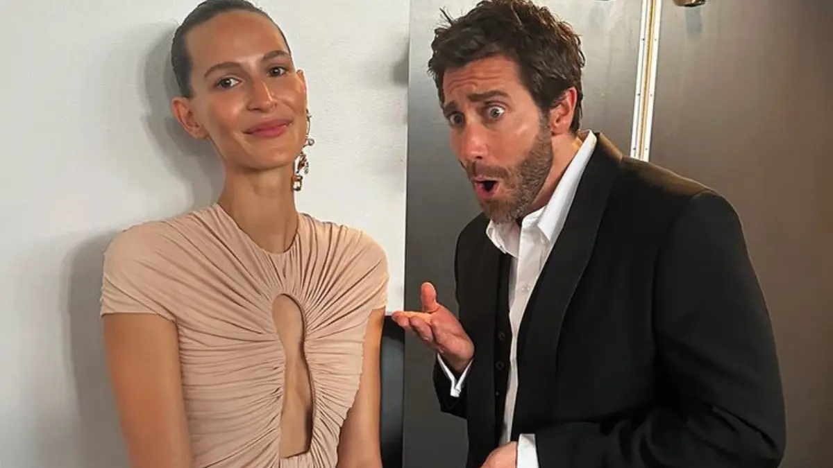 Jake Gyllenhaal mit seiner Freundin Jeanne Cadieu