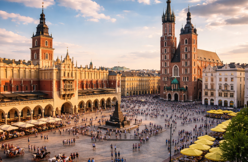 Krakau wurde zur schönsten Altstadt Europas gewählt