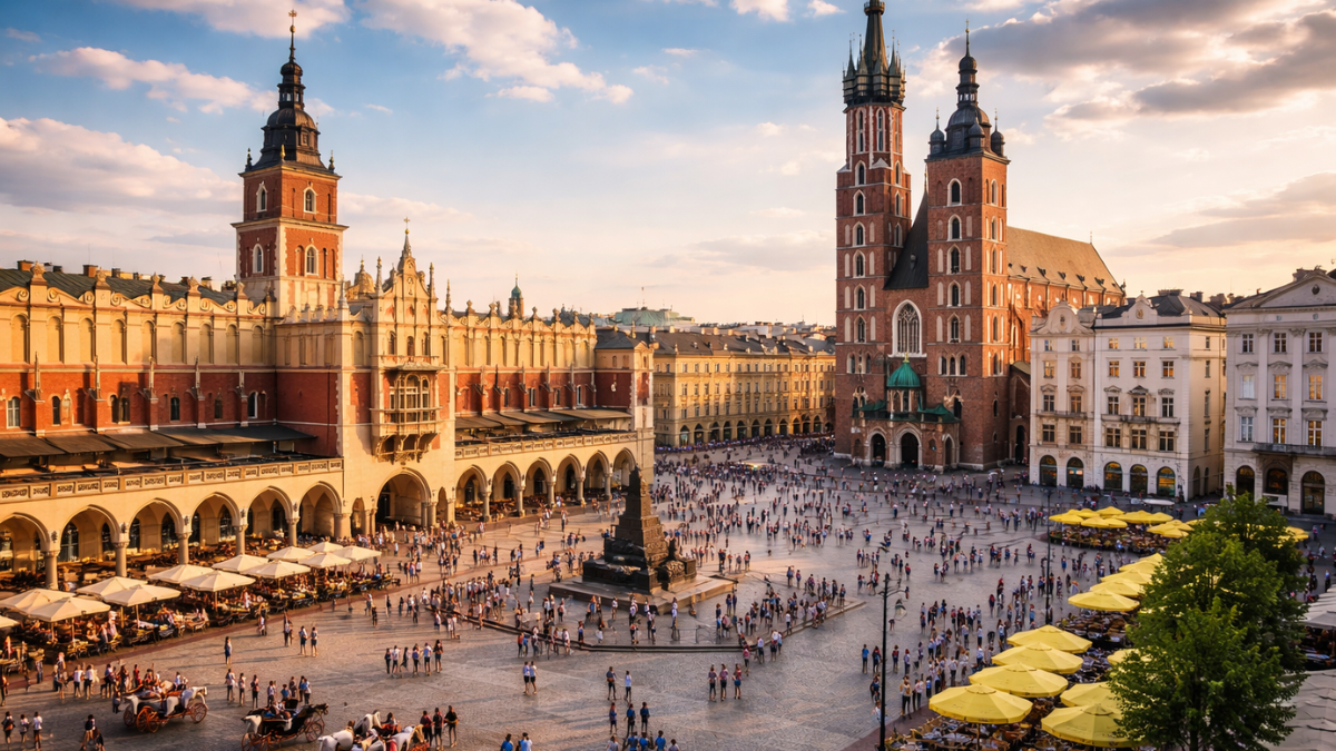 Krakau wurde zur schönsten Altstadt Europas gewählt
