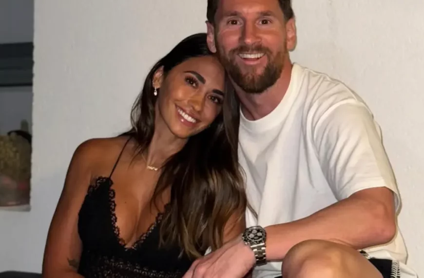 Lionel Messi und Antonella Roccuzzo