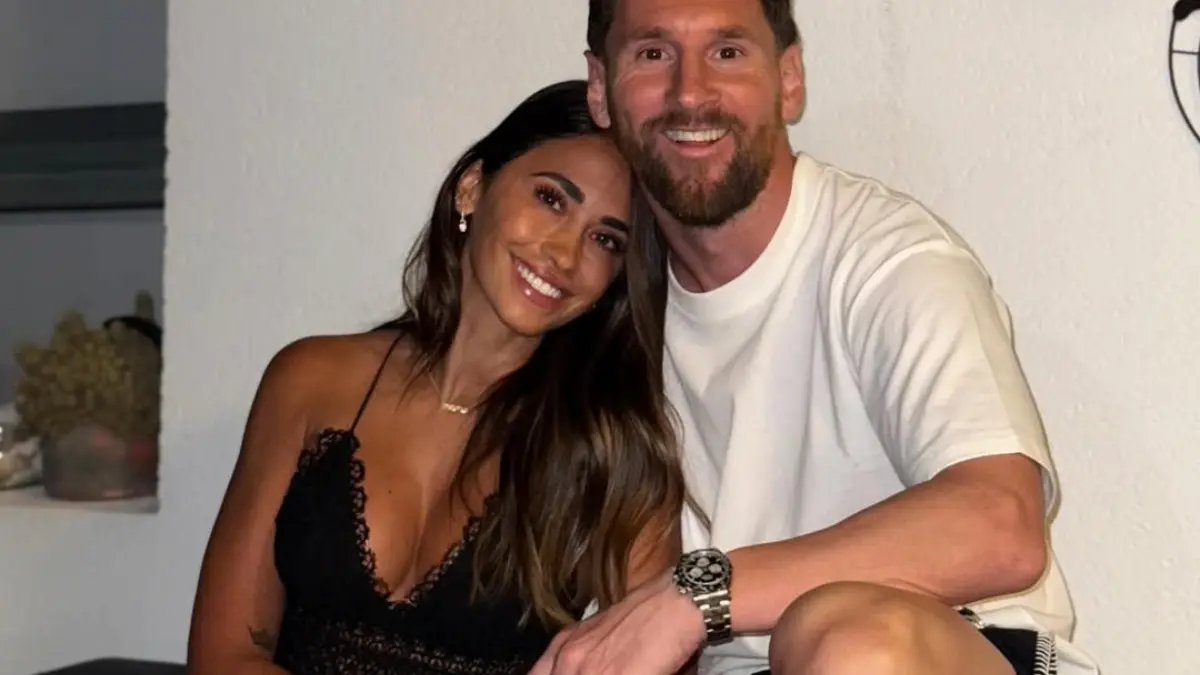 Lionel Messi und Antonella Roccuzzo
