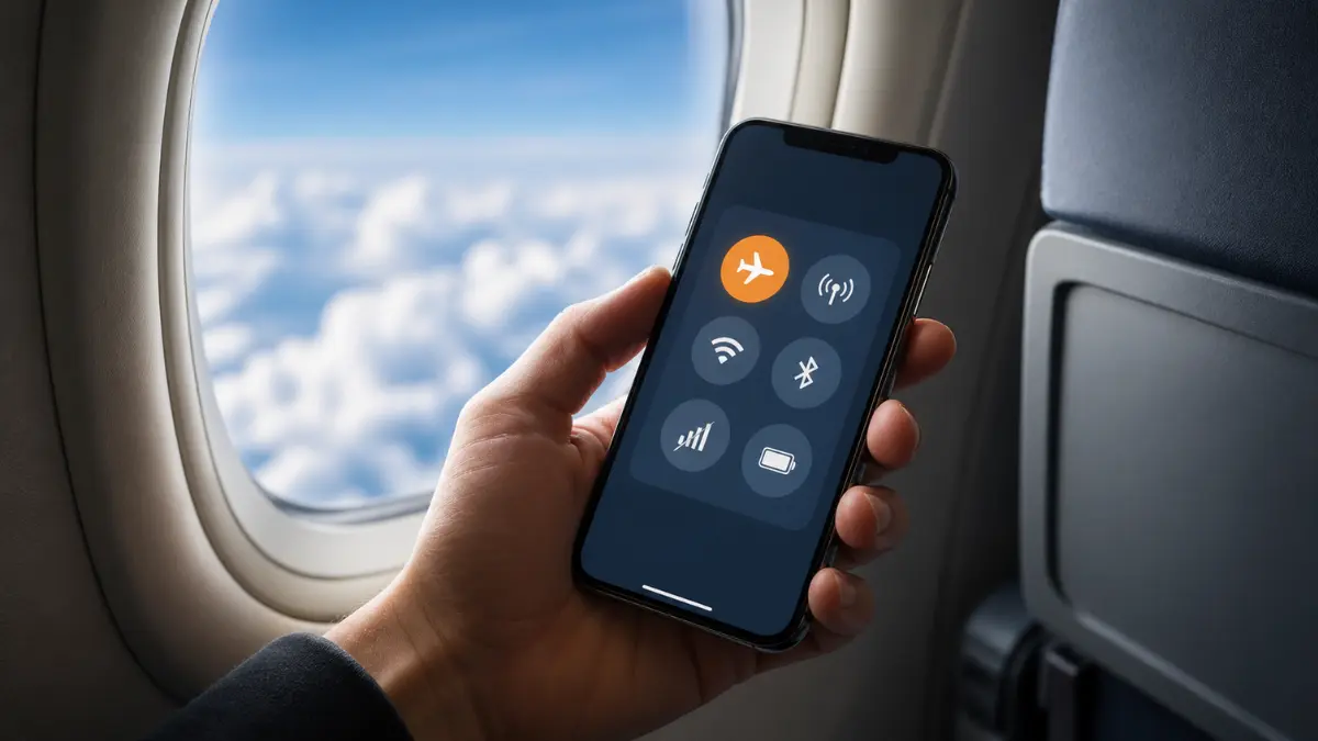 Flugmodus im Flugzeug: einschalten oder nicht?