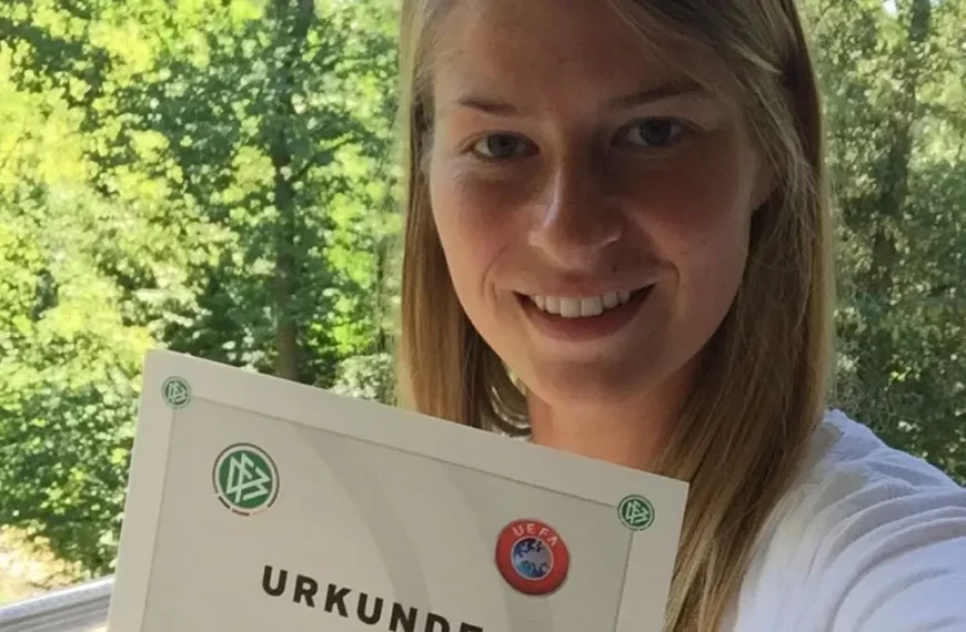 Marie-Louise Eta - erste Cheftrainerin in der Deutschen Bundesliga